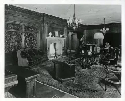 Print, Photographic - Living Room of Fair Lane