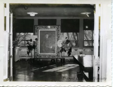 Print, Photographic - Entrance to Robert Hopkin exhibit at Detroit Historical Museum