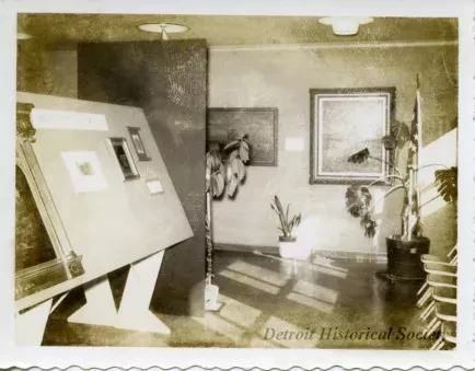 Print, Photographic - Room at Detroit Historical Museum Robert Hopkin exhibit