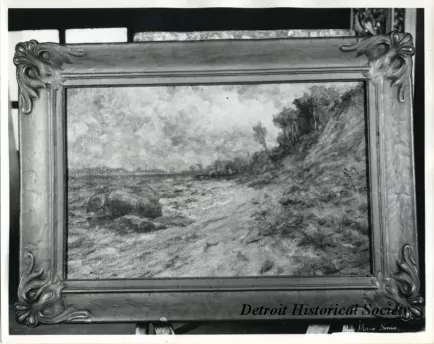 Print, Photographic - Bois Blanc - Photo of Robert Hopkin Painting 'Bois Blanc'