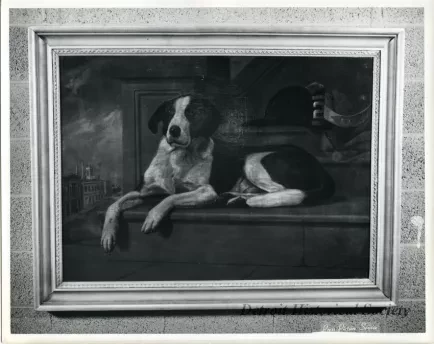 Print, Photographic - Old Joe - Photo of Robert Hopkin Painting 'Old Joe'