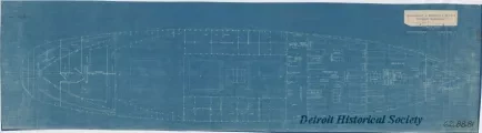 Blueprint - U. S. Coast & Geodetic Survey Steamer, Surveyor;
Lower Deck