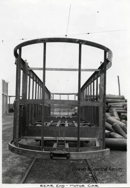 Print, Photographic - Rear End - Motor Car