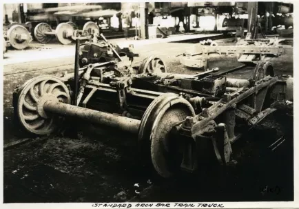 Print, Photographic - Standard Arch Bar Trail Truck