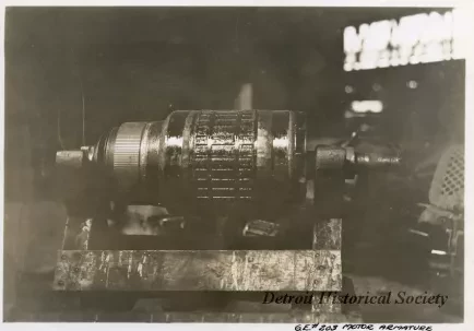 Print, Photographic - G.E. #203 Motor Armature