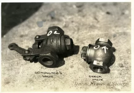 Print, Photographic - Conductor's Valve & Check Valve