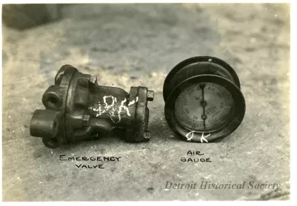 Print, Photographic - Emergency Valve & Air Gauge