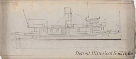 Drawing, Technical - Outboard Profile