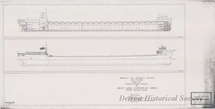 Drawing, Technical - Hull 300, Booklet of General Plans