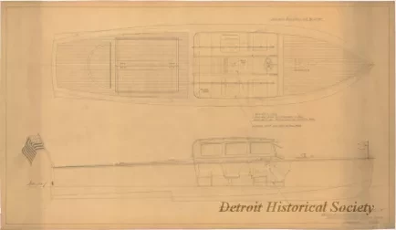 Drawing, Technical - 36' Super Runabout