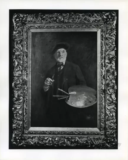 Print, Photographic - Robert Hopkin - Photo of J. Gies Painting 'Robert Hopkin'