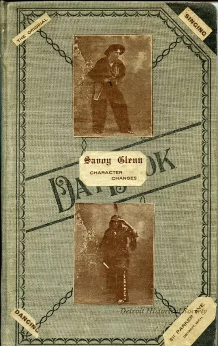 Scrapbook - Journal of Newspaper Clippings on Homann Performances