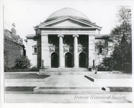 Print, Photographic - Temple Beth El at 3424 Woodward Ave.