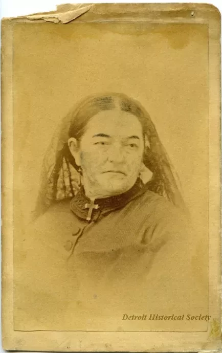 Carte-de-visite - Mary Ann Brevoort Bristol