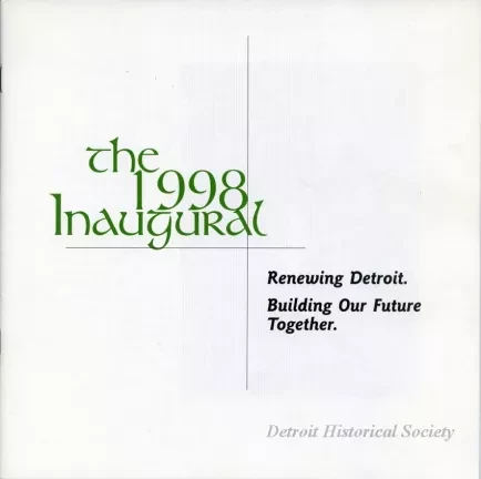 Program - The 1998 Inaugural