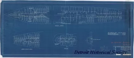 Blueprint - General Arrangement of Sprinkler System