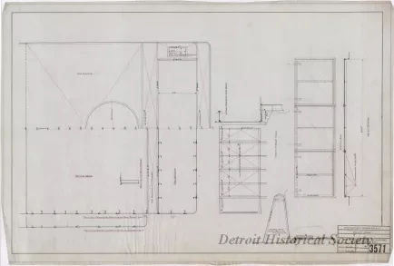 Drawing, Technical - Str. Captain Thomas Wilson,
Boiler House