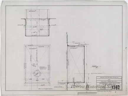 Drawing, Technical - Housing for Fan Engine for
Captain Thomas Wilson