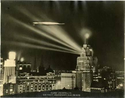 Print, Photographic - Graf Zeppelin, Detroit, Wednesday, Aug. 28
