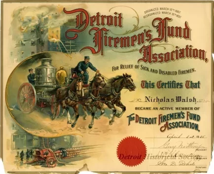 Certificate, Membership