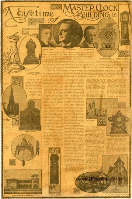 Sign, Informational - A Lifetime of Master Clock Building