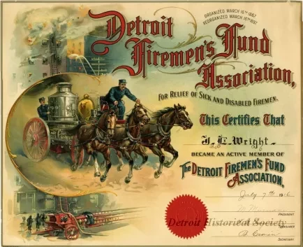 Certificate, Membership