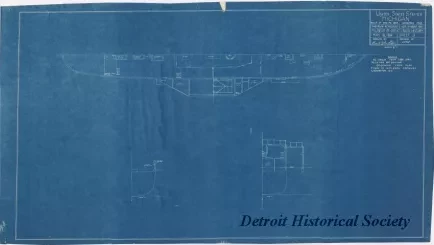 Blueprint - United States Steamer Michigan