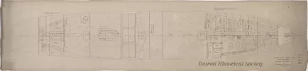 Drawing, Technical - Joiner Plan - Orlop Deck, SS Alabama