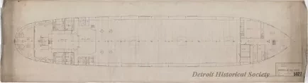 Drawing, Technical - Joiner Plan,
Main Deck