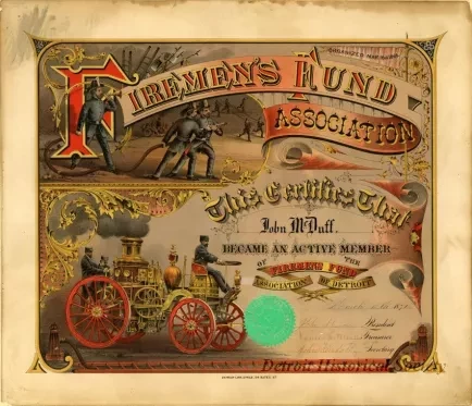 Certificate, Membership