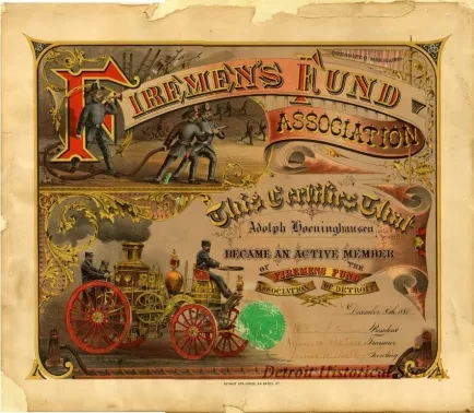 Certificate, Membership