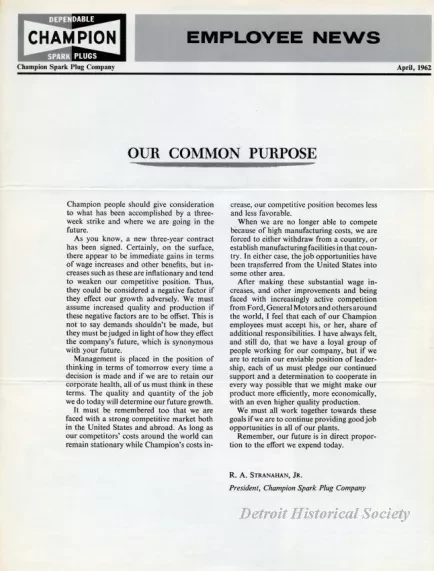 Newsletter - Champion Employee News