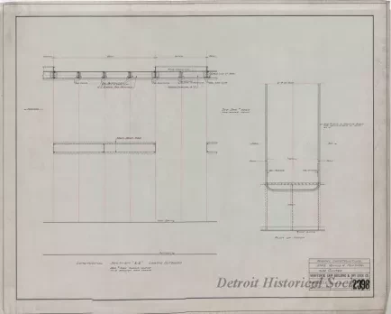 Drawing, Technical - Original Construction,
Strs. Venus & Neptune, Also Jupiter