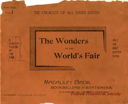Book - The Wonders of the World's Fair