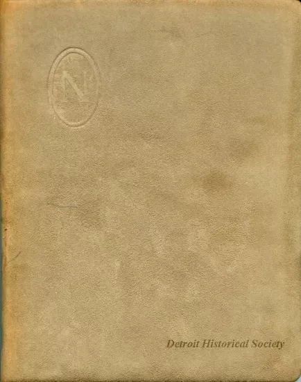 Booklet - In Memoriam, Cyrenius Adelbert Newcomb, 
November 10 1837, March 9 1915