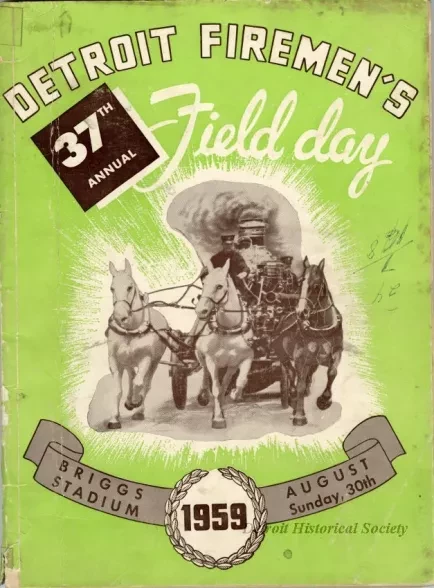 Program - Detroit Firemen's 37th Annual Field Day Year Book