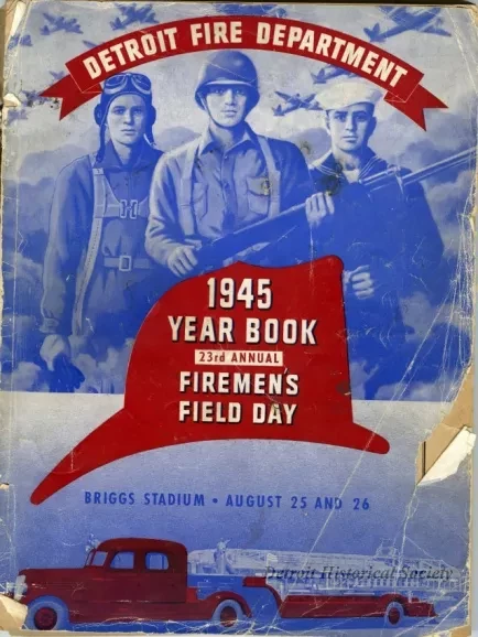 Program - Detroit Fire Department 1945 Year Book