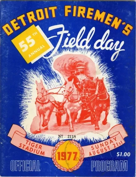 Program - Detroit Firemen's 55rd Annual Field Day Official Program