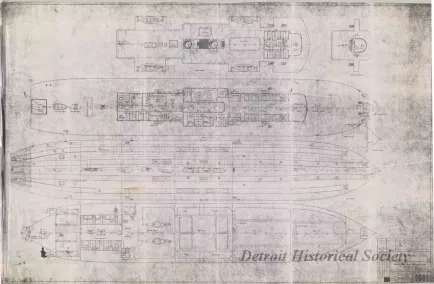 Photocopy - Deck Plans
[Hull Nos. 226-227]