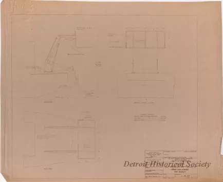 Drawing, Technical - Hull 339, Self-Propelled Drift Collector,
Front End Loader and Basket