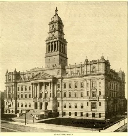 Newspaper - Das neue County - Gebaude