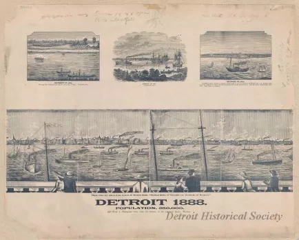 Print - Detroit 1888