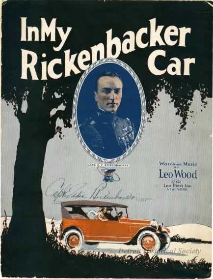 Music, Sheet - In My Rickenbacker Car (Cracker Jacker Rickenbacker)
