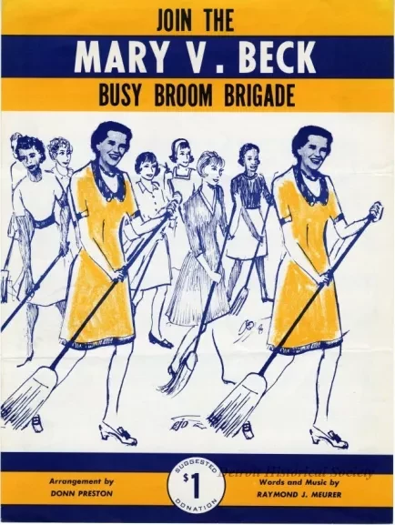 Music, Sheet - Join the Mary V. Beck Busy Broom Brigade