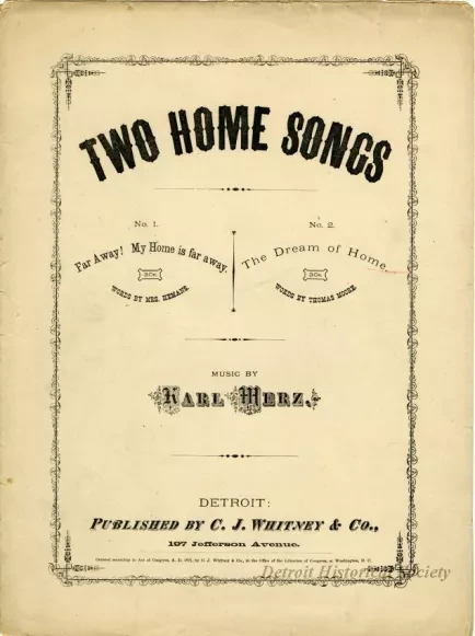 Music, Sheet - The Dream of Home