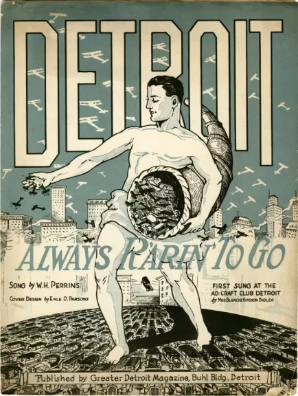 Music, Sheet - Detroit: Always R'arin' To Go