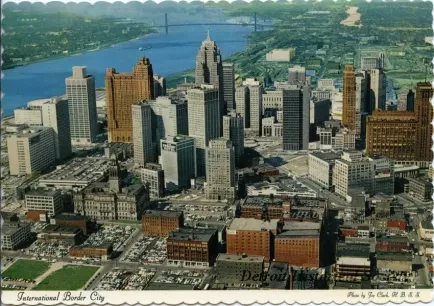 Postcard - International Border City