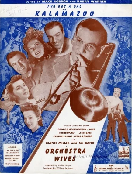 Music, Sheet - I've Got a Gal in Kalamazoo