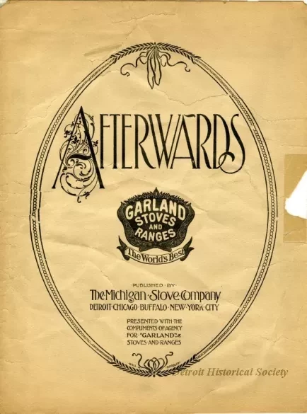 Music, Sheet - Afterwards