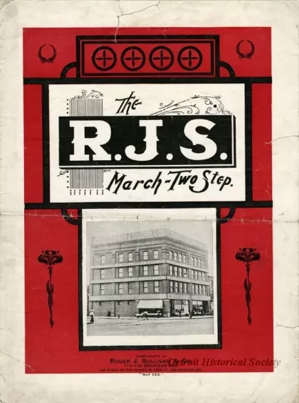 Music, Sheet - The R.J.S. March and Two-Step